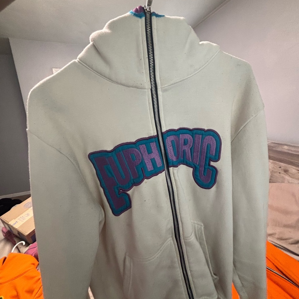 Kids' White Hoodie